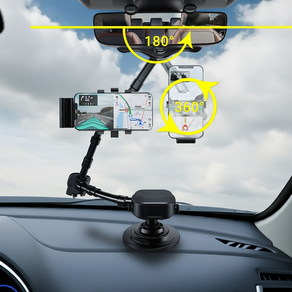 360° Rotatable Smart Phone Car Holder